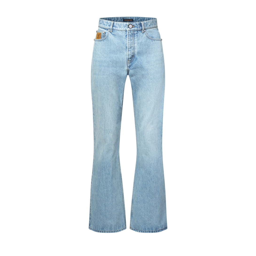 Flared Fit Denim Pants - Men - Ready-to-Wear | LOUIS VUITTON ®